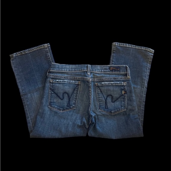 Citizens of Humanity Sz:27 Low Waist Cropped - Picture 4 of 8